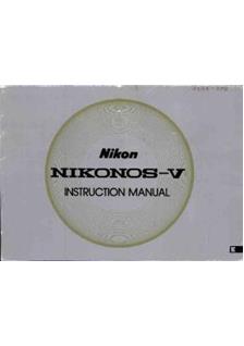 Nikon Nikonos 5 manual. Camera Instructions.